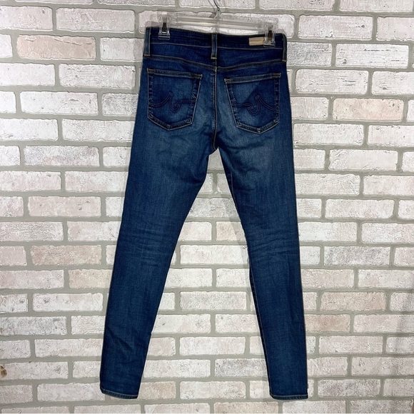 Ag The Farrah High Rise Skinny Jeans in 11Years Wash Size 27 - Picture 6 of 9